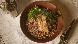 Каша гречневая с луком