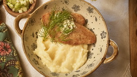 Щучьи котлеты с пюре