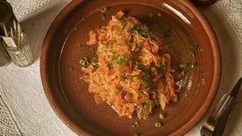 Капуста тушеная