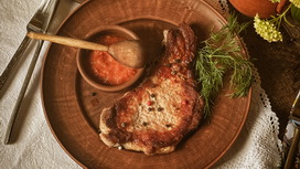 Свинина на кости