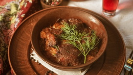 Баранина с капустой