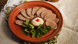 Язык отварной