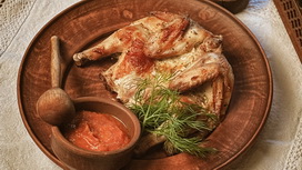 Цыпленок фермерский жареный